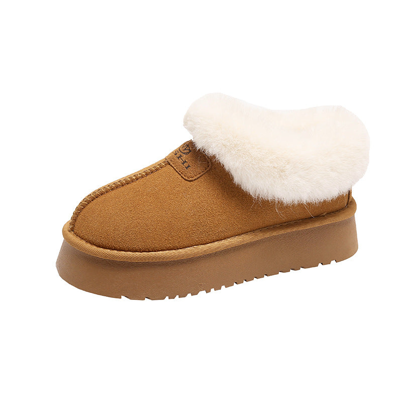 2023 Women's Winter Non-Slip Warm Flat Ankle Boots