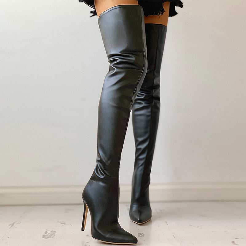 Stiletto Over-the-Knee Boots