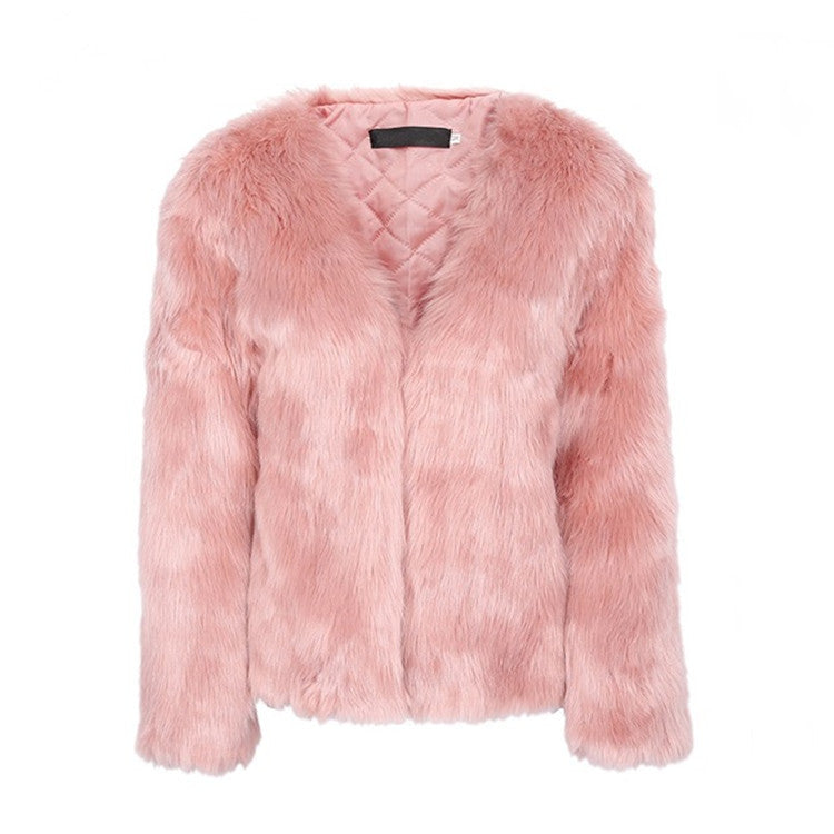 Faux Fur Short Jacket