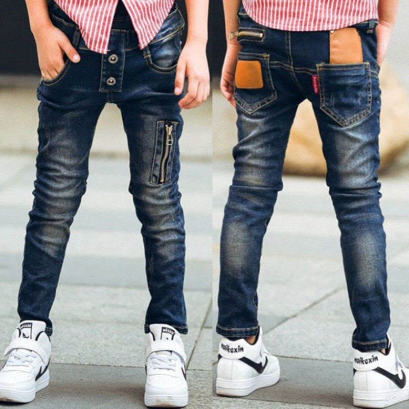 Boys' Stretch Denim Pants