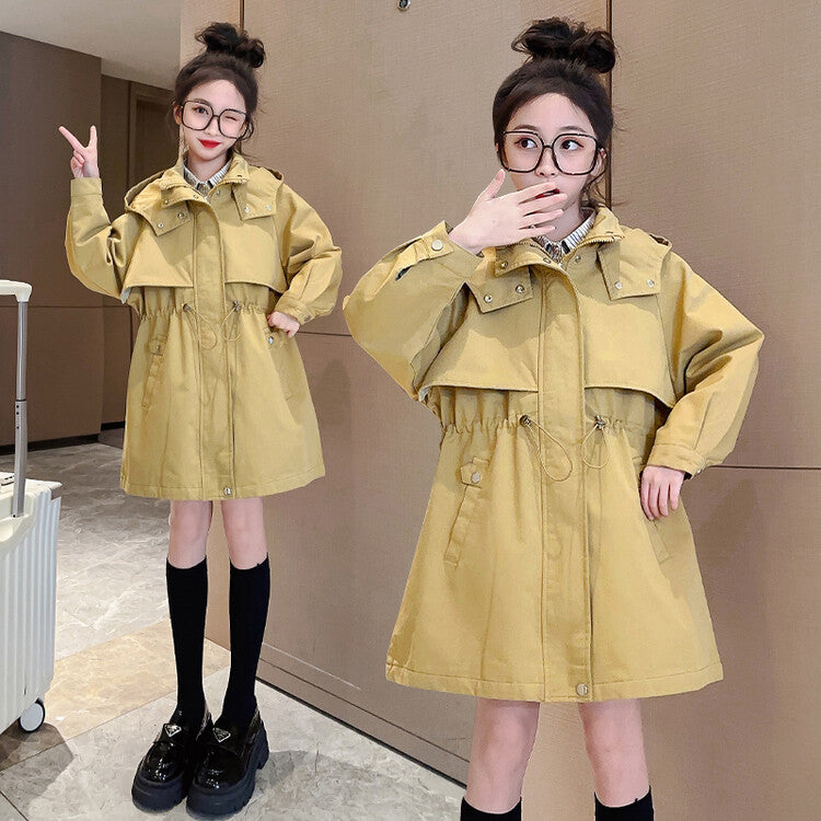 Girls' Hooded Coat