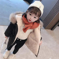 Girls' Cotton Wool Coat