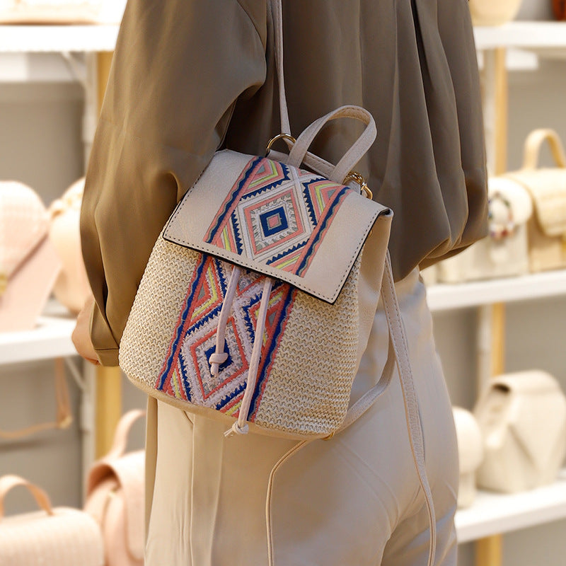 Woven Shoulder Bag