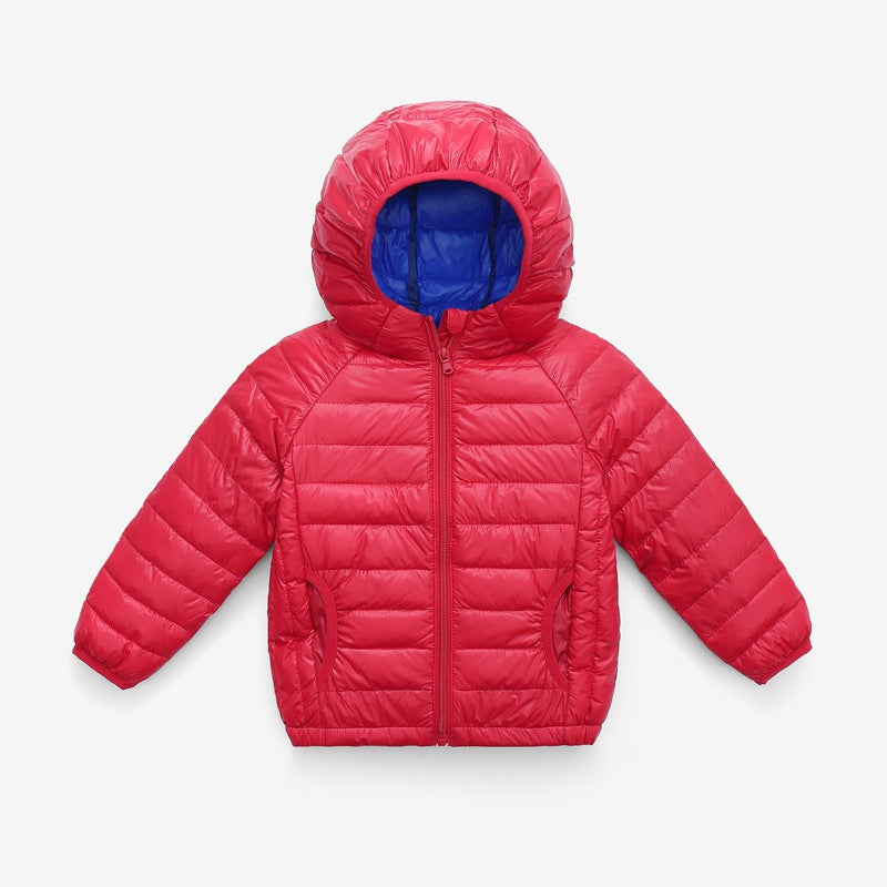Kids' Colorblock Down Jacket