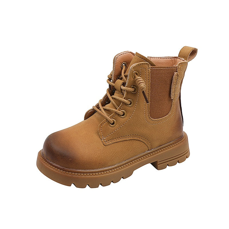 Kids' Lace-Up Work Boots