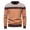 Striped Panel Sweater