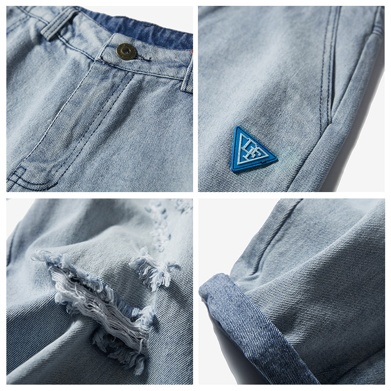 Loose Ripped Jeans