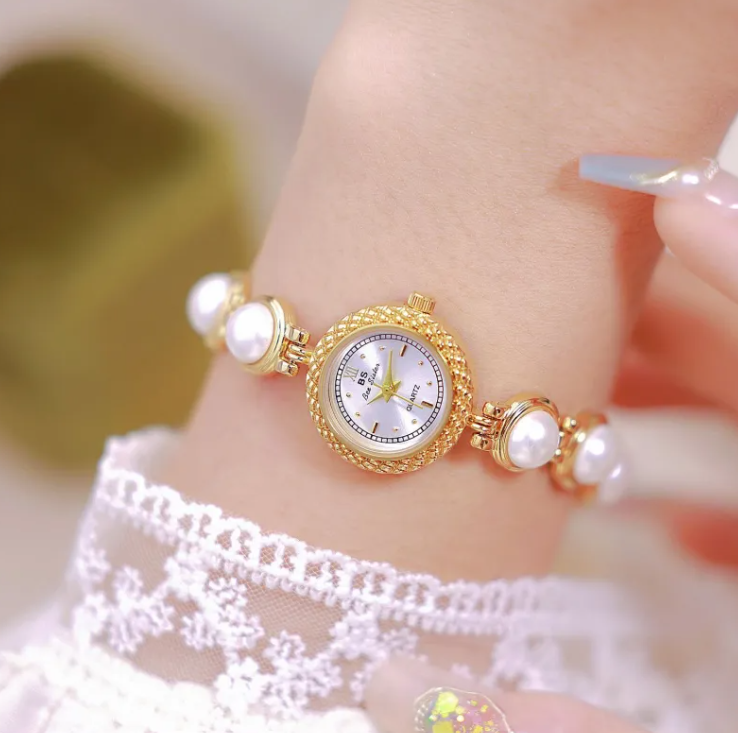 Pearl Bracelet Watch