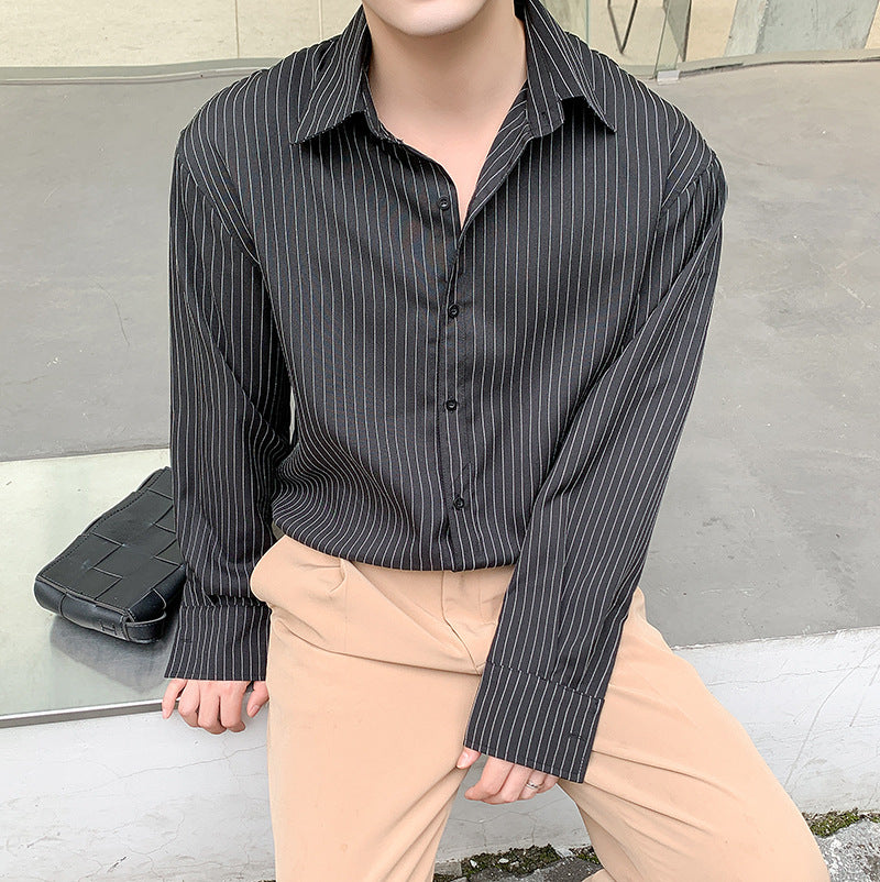 Long Sleeve Striped Shirt