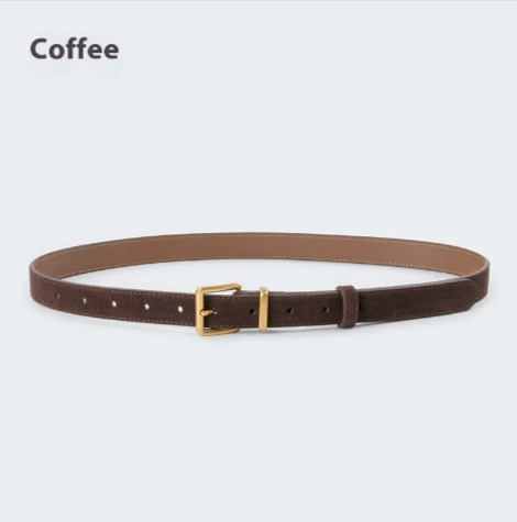 Suede Waist Belt