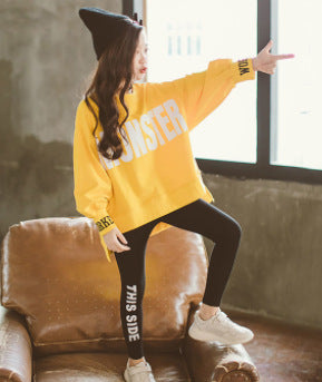 Girls' Sweater & Leggings Set