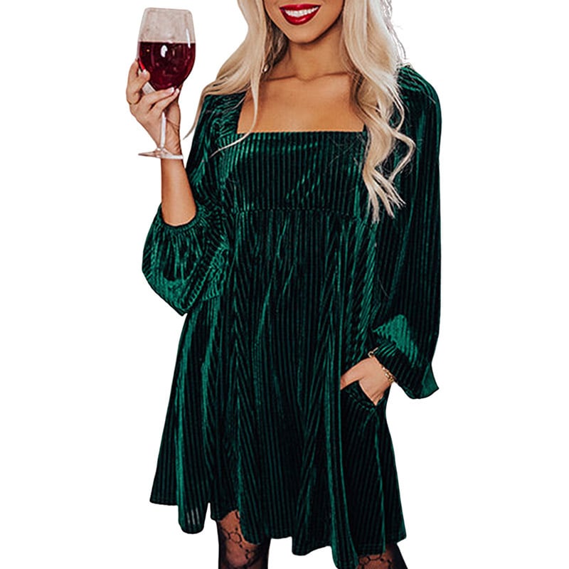 Loose Long Sleeve Dress