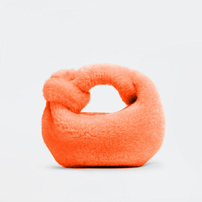 Plush Cloud Pleated Bag