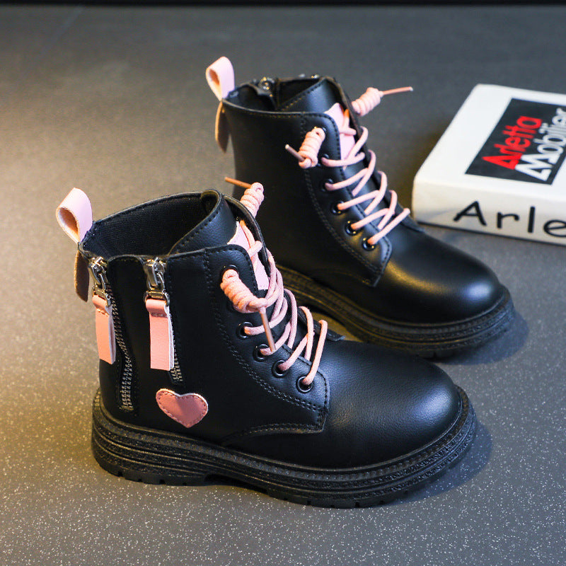 2023 Winter Girls' Martin Boots - Warm Cotton Short Boots