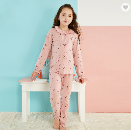 Girls' Cotton Pajama Set