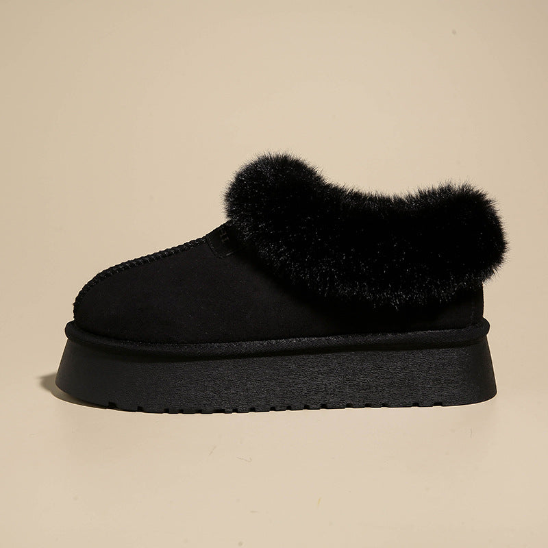 2023 Women's Winter Non-Slip Warm Flat Ankle Boots