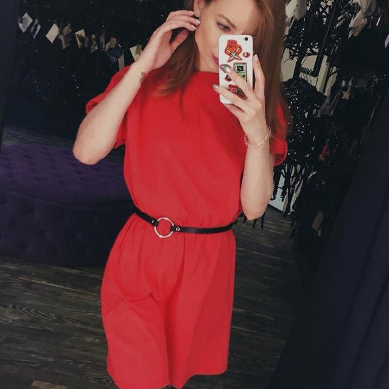 Classic Buckle Leather Belt