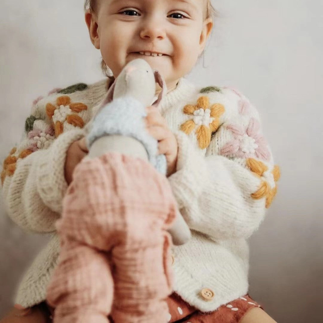 Girls' Thin Knit Cardigan