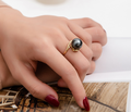 Black Pearl Ring