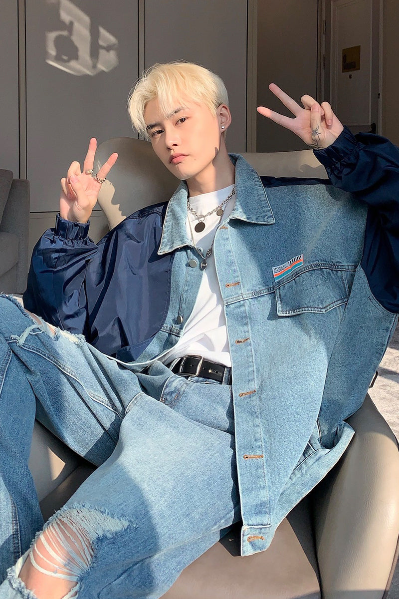 Light Blue Ripped Jeans