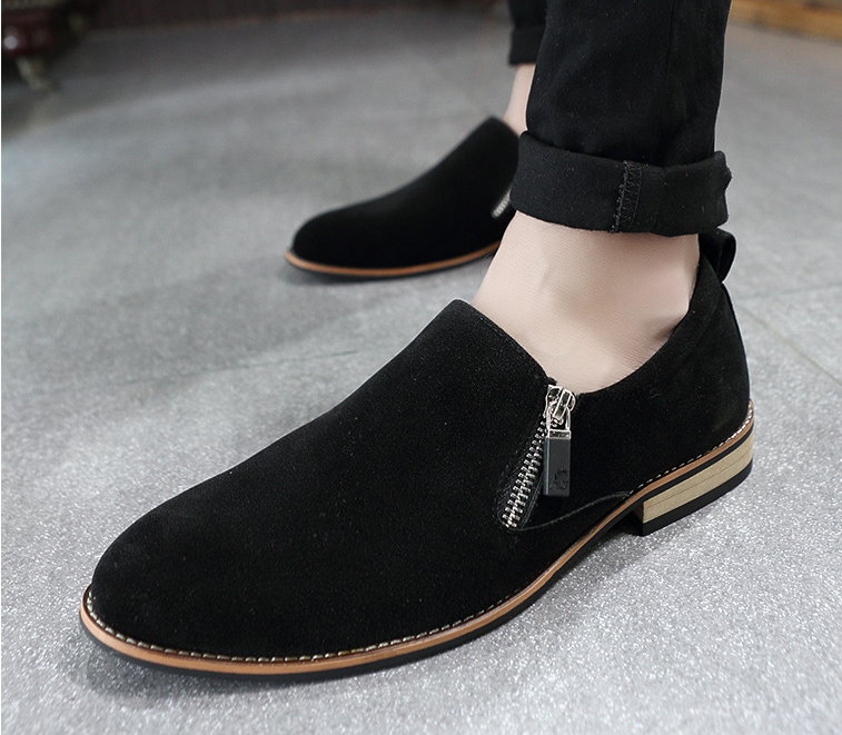 British Style Suede Ankle Boots for Men