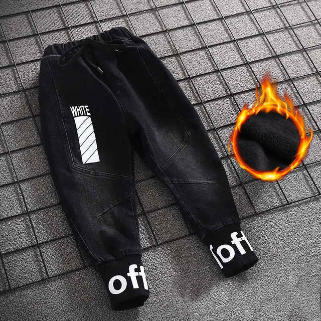 Boys' Fleece-Lined Jeans