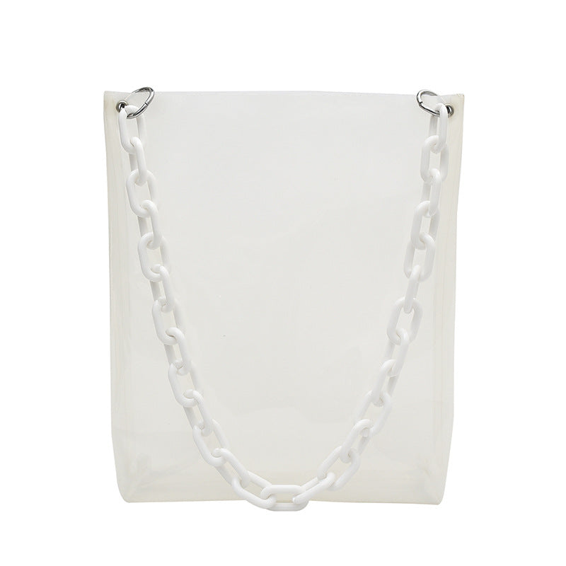 Clear Jelly Handbag