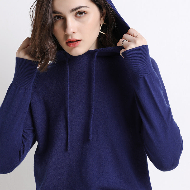 Thin Hooded Sweater