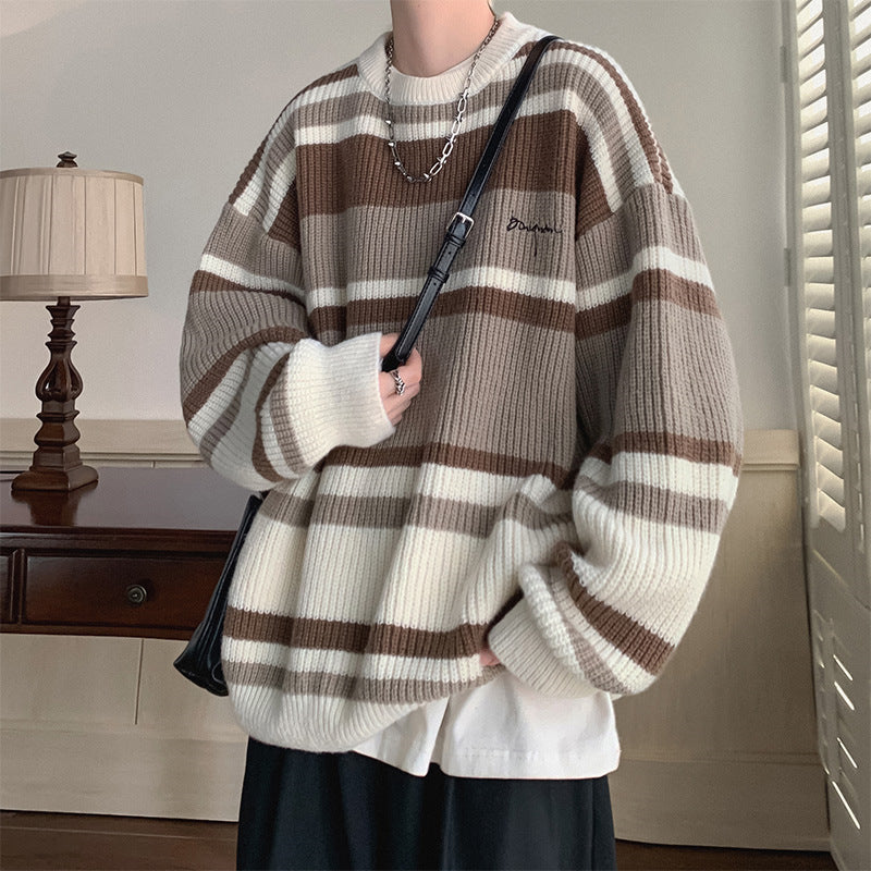 Boys' Striped Sweater