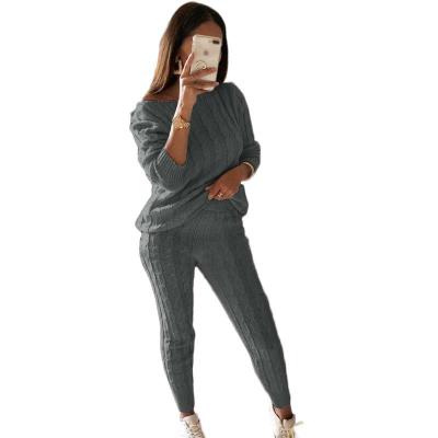 One-Shoulder Sweater Set