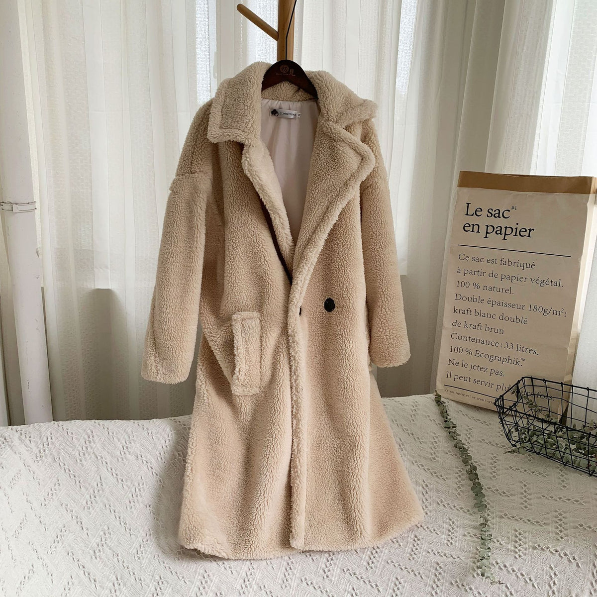 Teddy Shearling Coat