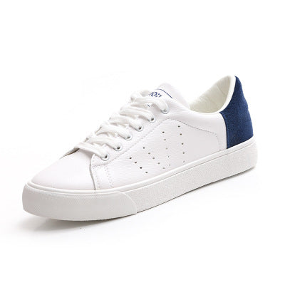 Versatile White Casual Canvas Sneakers for Women
