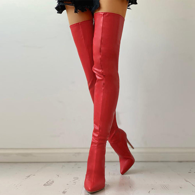 Stiletto Over-the-Knee Boots