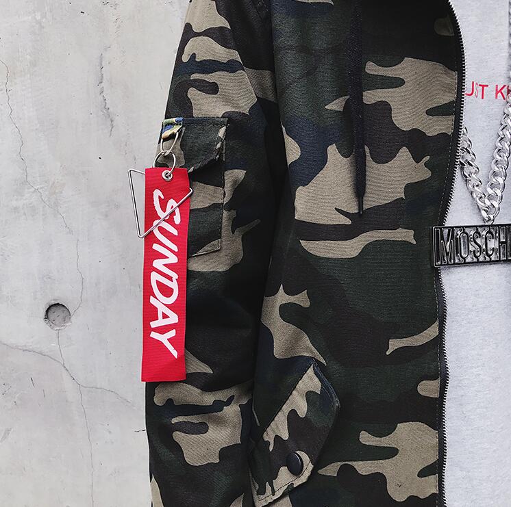 Camo Hooded Coat