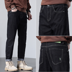 Black Straight Leg Jeans