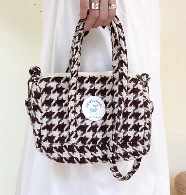 Plush Mini Messenger Bag