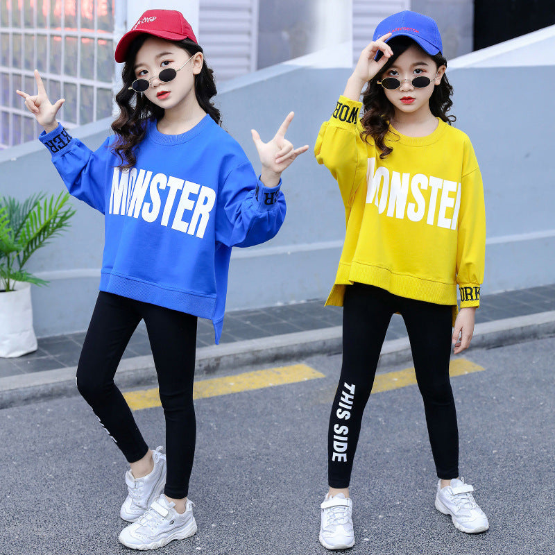 Girls' Sweater & Leggings Set