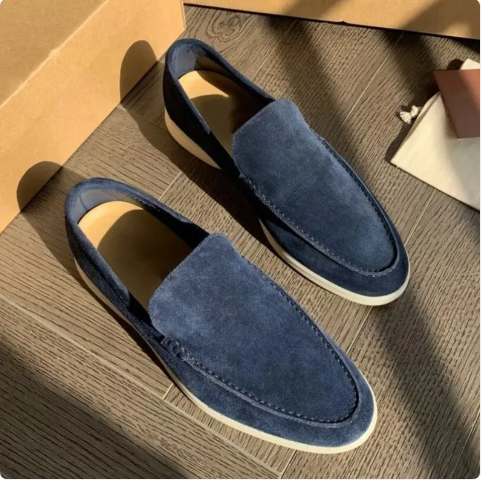 Men's Suede Slip-On Shoes