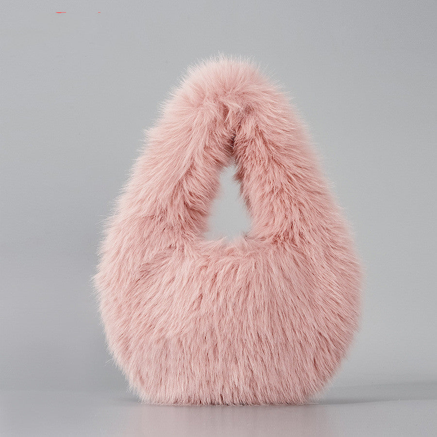 Faux Fur Tote