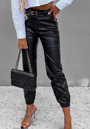 PU Leather Pants