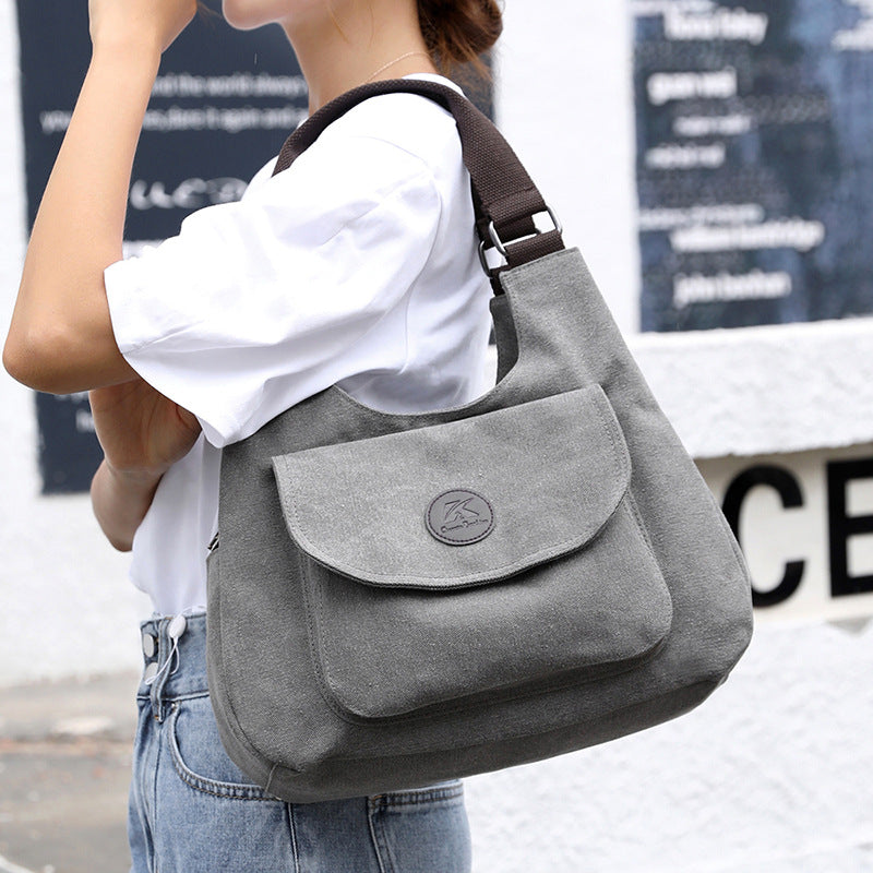 Canvas Messenger Bag