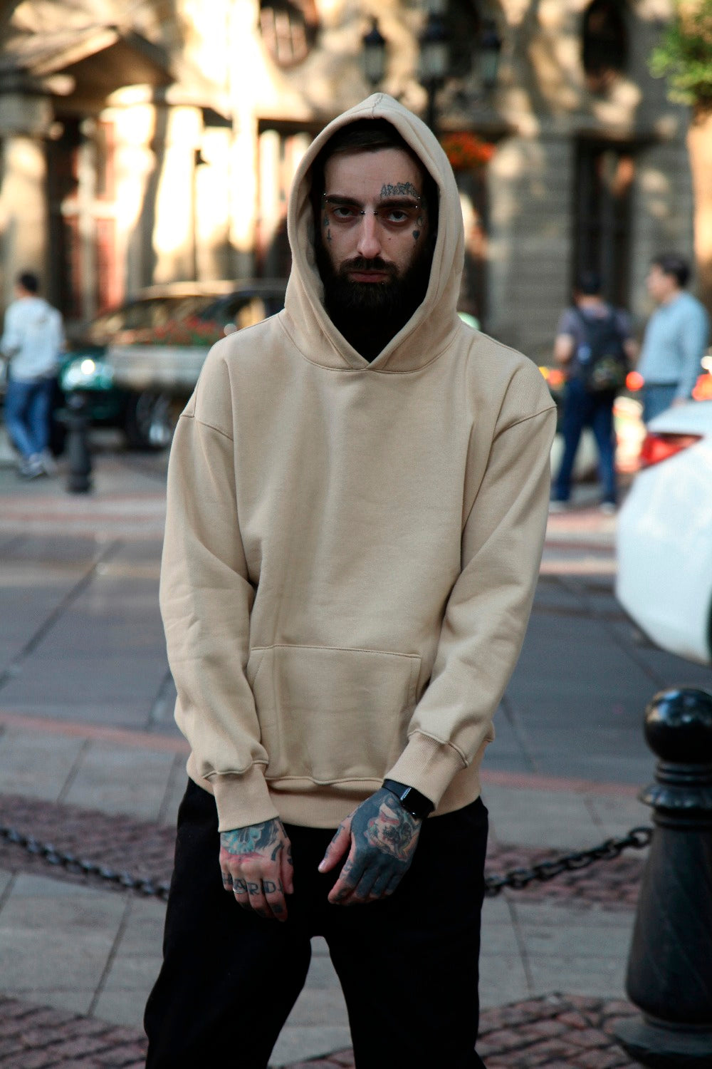Oversized Camel Hoodie