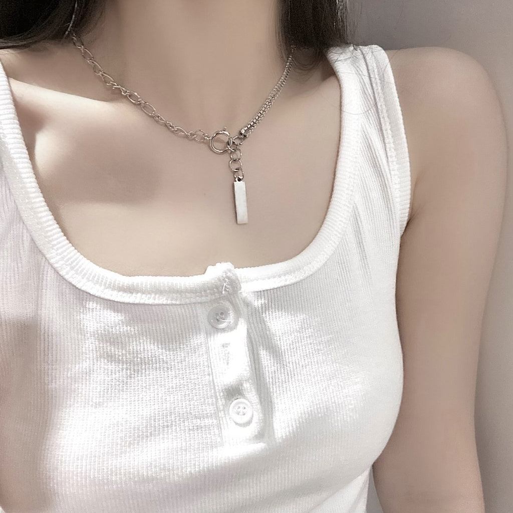 Geometric Pendant Necklace