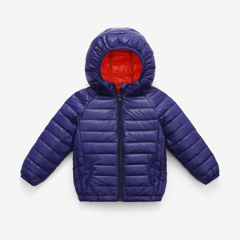 Kids' Colorblock Down Jacket