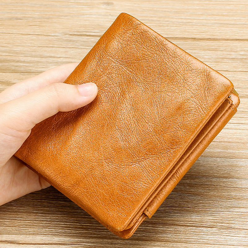 Men's Vintage Trifold Wallet