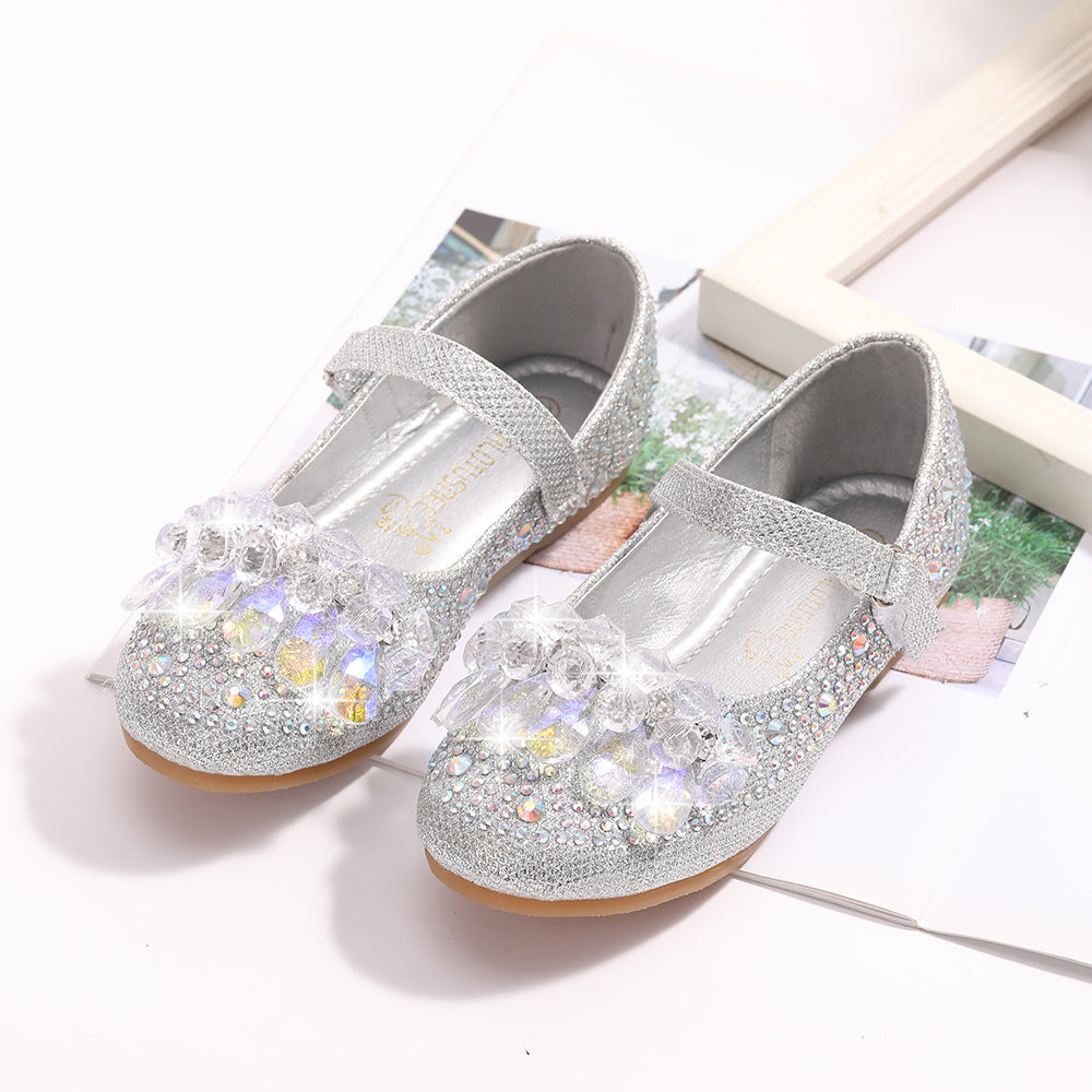 Girls' Sparkle Mary Janes