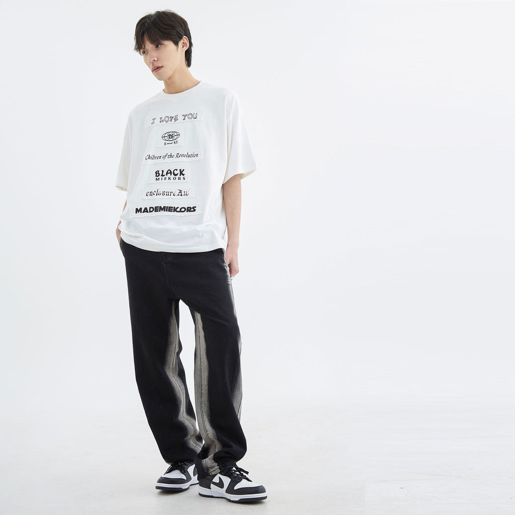 Gradient Black Jeans