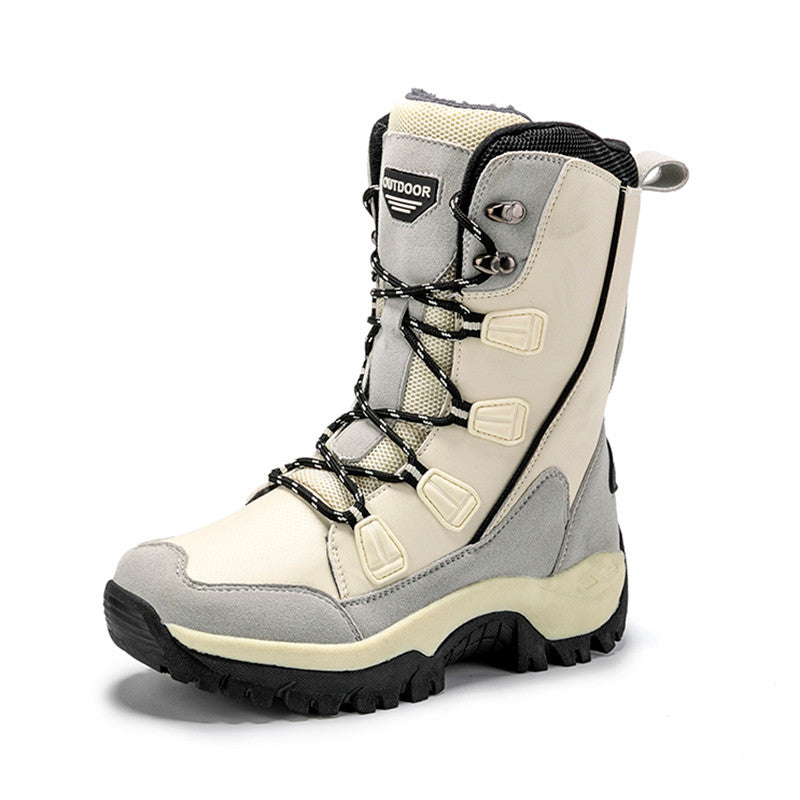 Fleece Lined Waterproof Snow Boots for Women