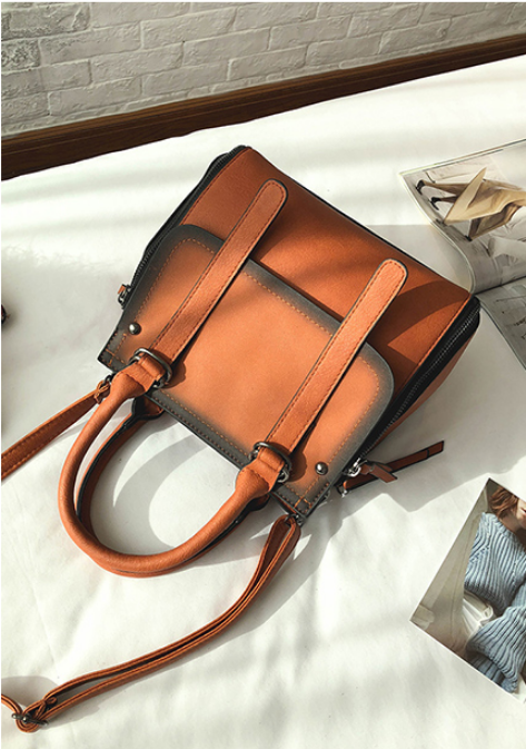 Retro Bucket Crossbody