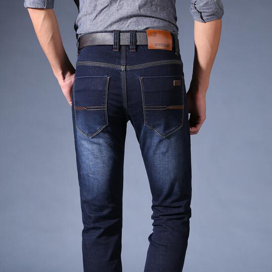 Mid-Rise Stretch Jeans